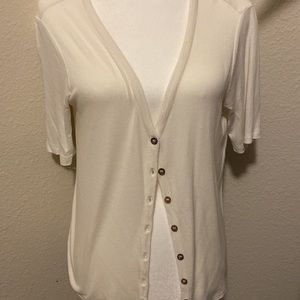 Marine Layer Short sleeved Cardi-so soft!! Size Medium